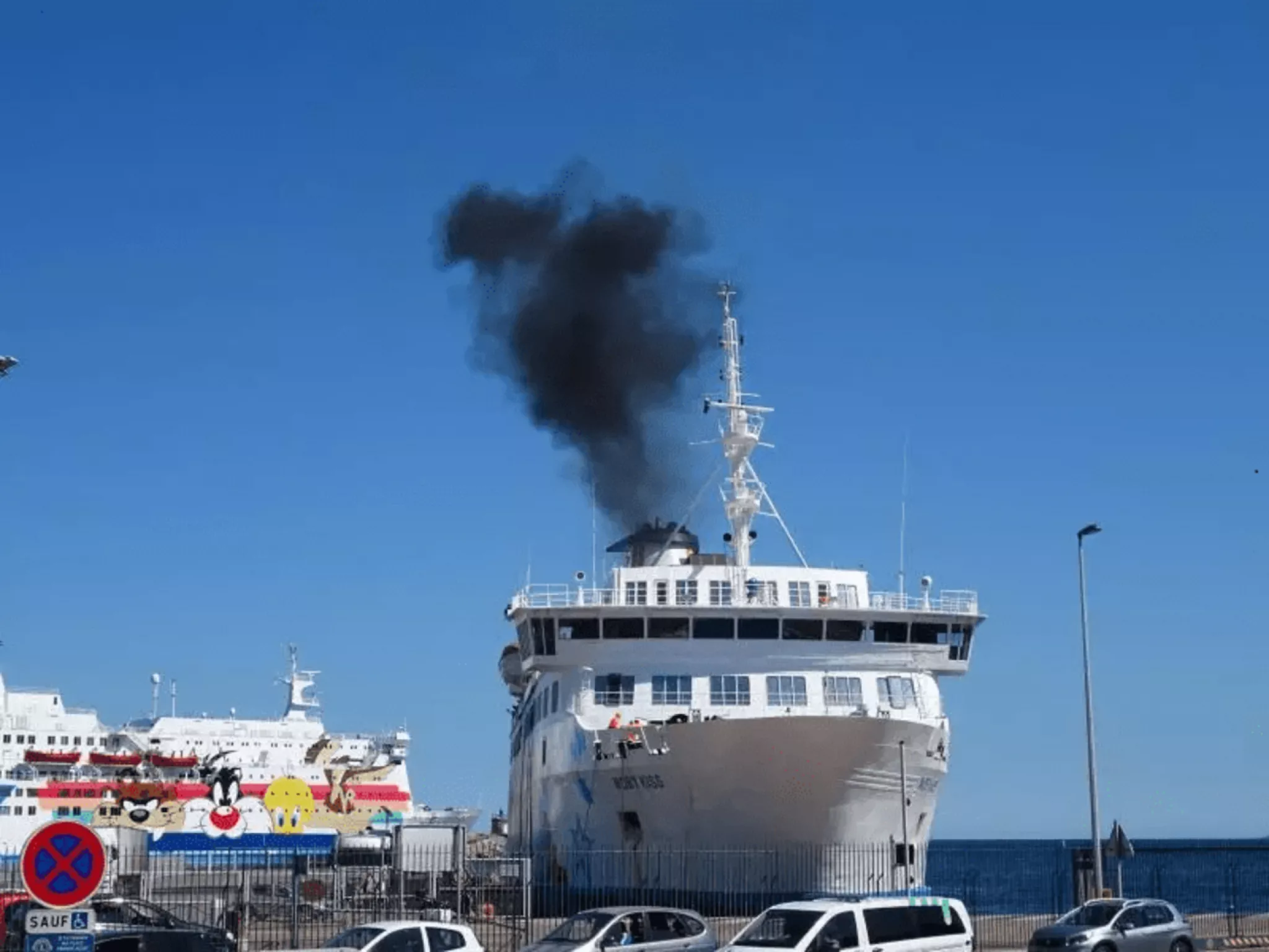 pollution port de Toulon navires