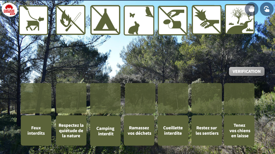 Interface escape game