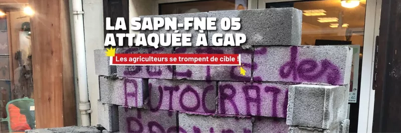 27/11 Les locaux de la sapn emmurés