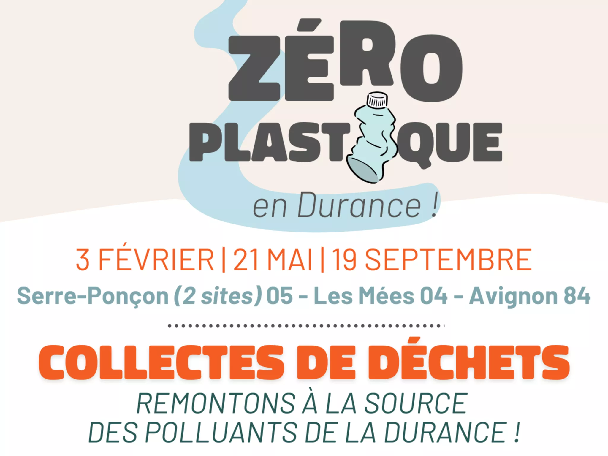 0 plastique en Durance