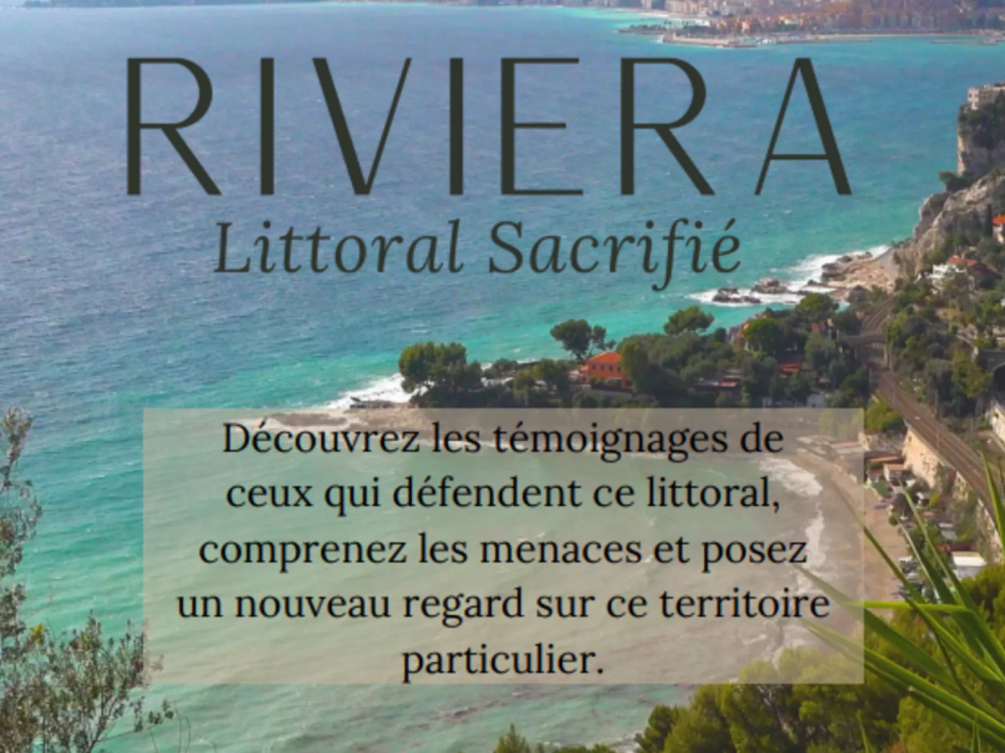 affiche cinéma Riviera