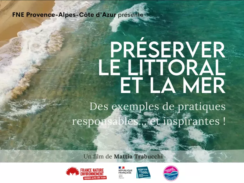 Affiche "Préserver le littoral et la mer"